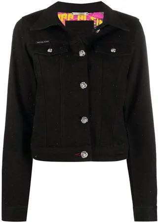 Philipp Plein джинсовая куртка с декорированными пуговицами