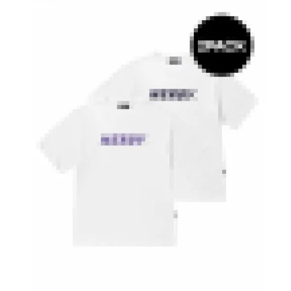 NERDY Big Logo Short Sleeve T-shirt (23SS) 2PACK Navy/Purple