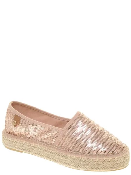 Эспадрильи Tamaris (copper sequins) женские лето, размер 37, цвет розовый, артикул 24602-28-912