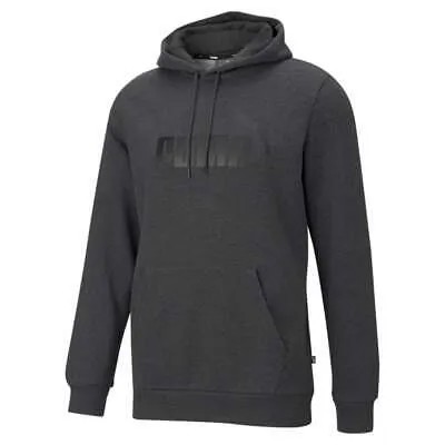 Puma Essentials Logo Pullover Hoodie Mens Size XXS Повседневная верхняя одежда 84681207