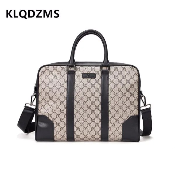 Модная женская сумка KLQDZMS, мужская сумка, портфель, Классический Рюкзак-мессенджер, роскошная дизайнерская сумка, многофункциональные Напл...