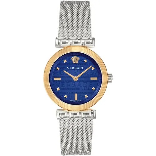 Наручные часы Versace, серебряный, синий