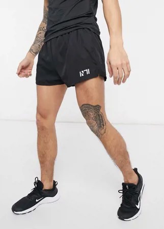 Черные спортивные шорты New Look SPORT-Черный цвет