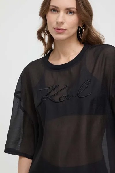 Футболка Karl Lagerfeld, черный