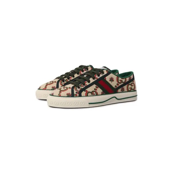Текстильные кеды Tennis 1977 Gucci