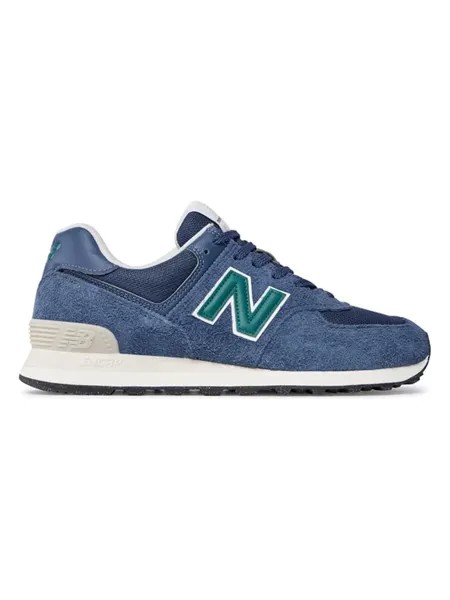 Кроссовки на шнуровке New Balance, темно-синий
