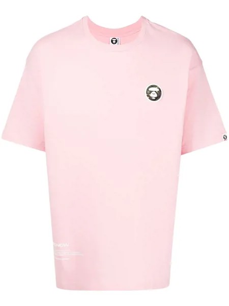 AAPE BY *A BATHING APE® футболка с логотипом