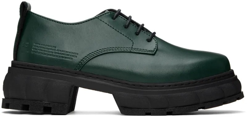 SSENSE Exclusive Green Alter Derby Virón