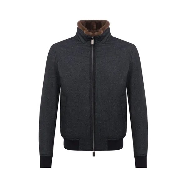 Шерстяной бомбер Canali