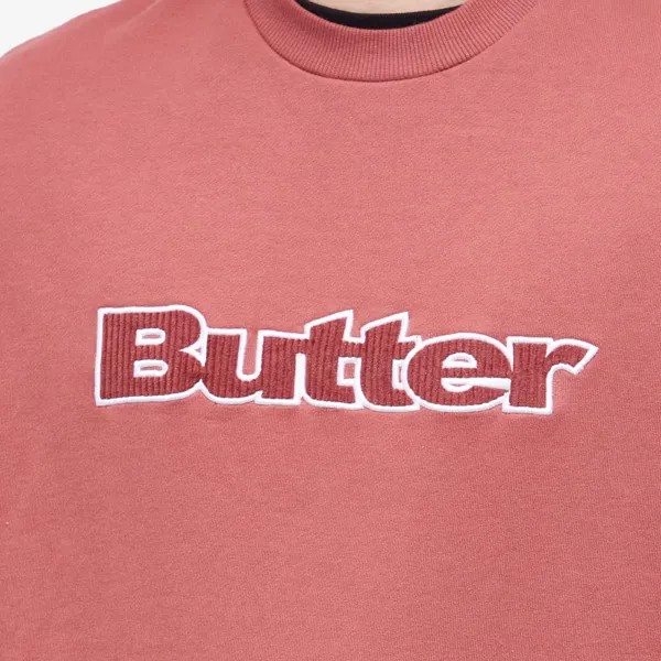 Свитшот с круглым вырезом и логотипом Butter Goods