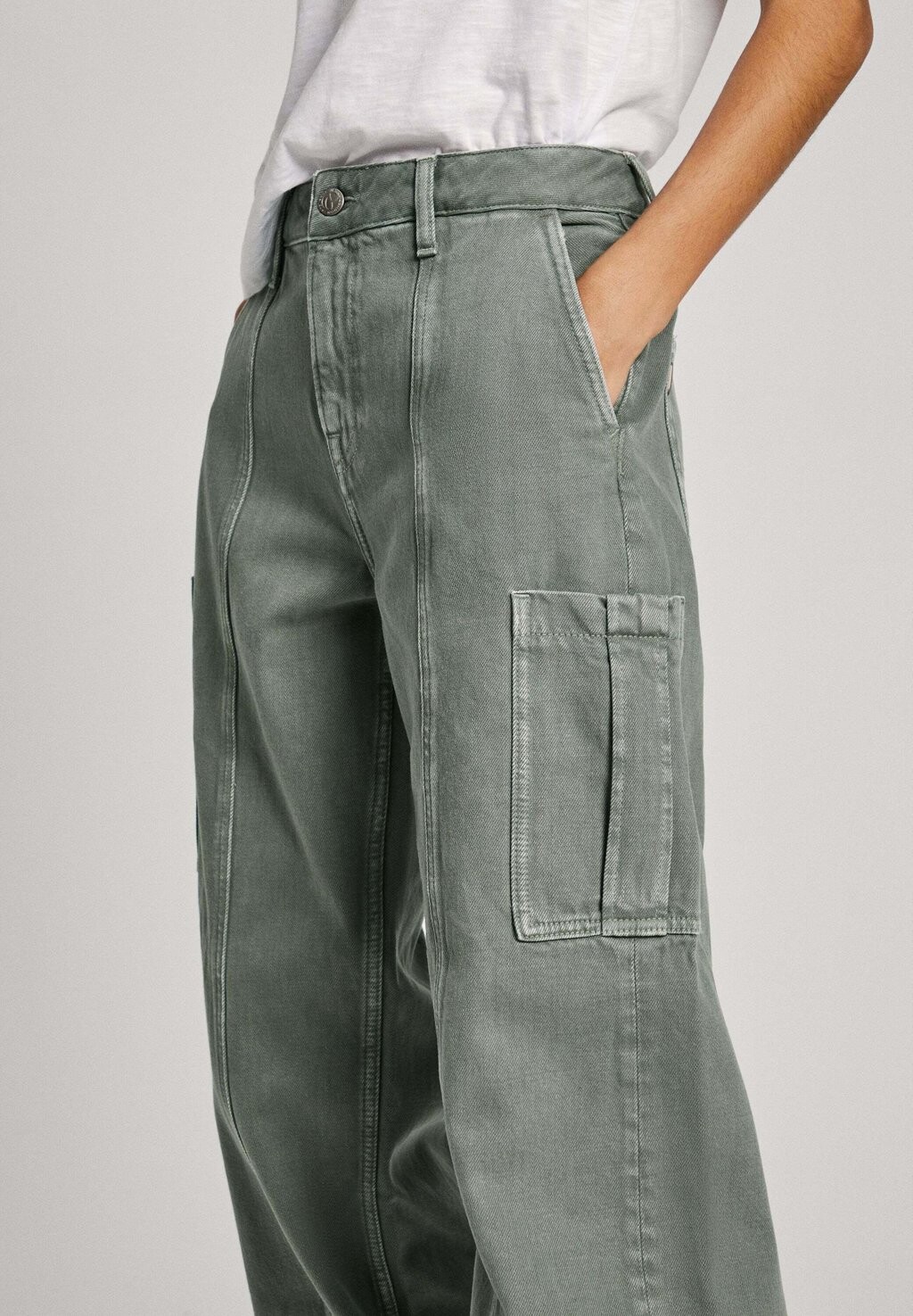 Джинсы прямого кроя STRAIGHT LEG Pepe Jeans, цвет Washed Green