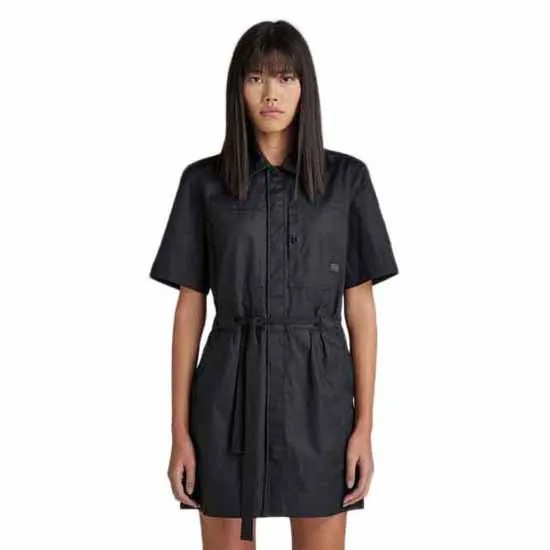 Короткое платье G-Star Army Short Sleeve, черный
