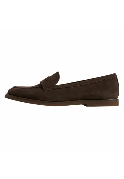 Слипоны Monica Scarosso, цвет brown suede