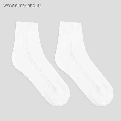 Женские носки Золотая игла, размер 39, белый