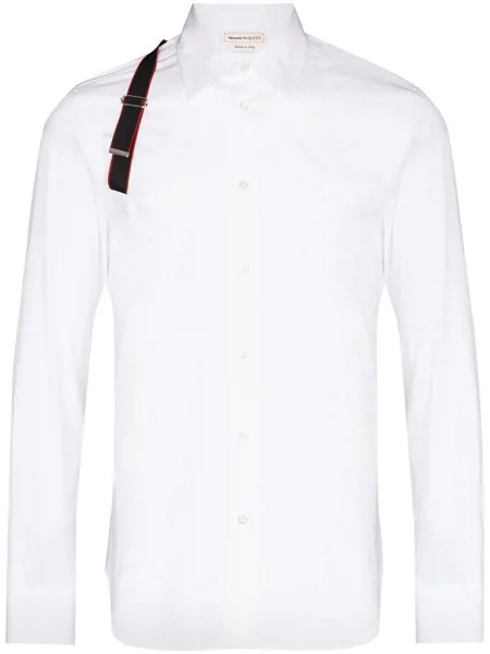 Alexander McQueen рубашка с логотипом