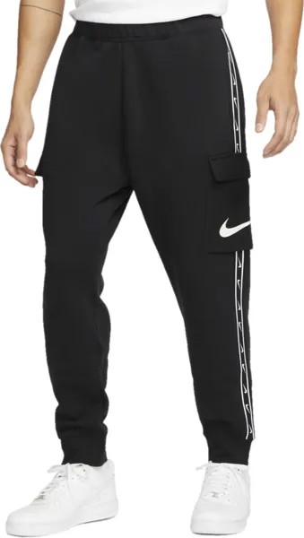 Спортивные брюки мужские Nike M Sportswear Repeat Fleece Cargo Pants черные XS