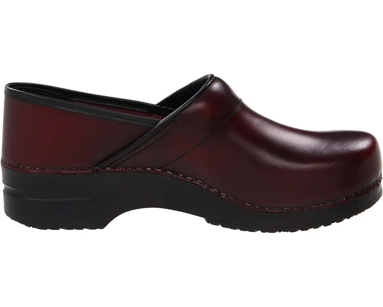 Сабо Professional Cabrio - Mens Sanita, бордо brush off leather