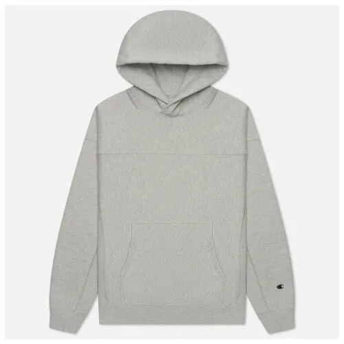 Мужская толстовка Champion Reverse Weave Organic Cotton Hoodie Custom Fit бордовый , Размер S