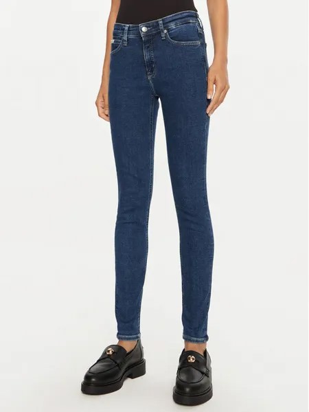 Джинсы скинни Calvin Klein Jeans, синий