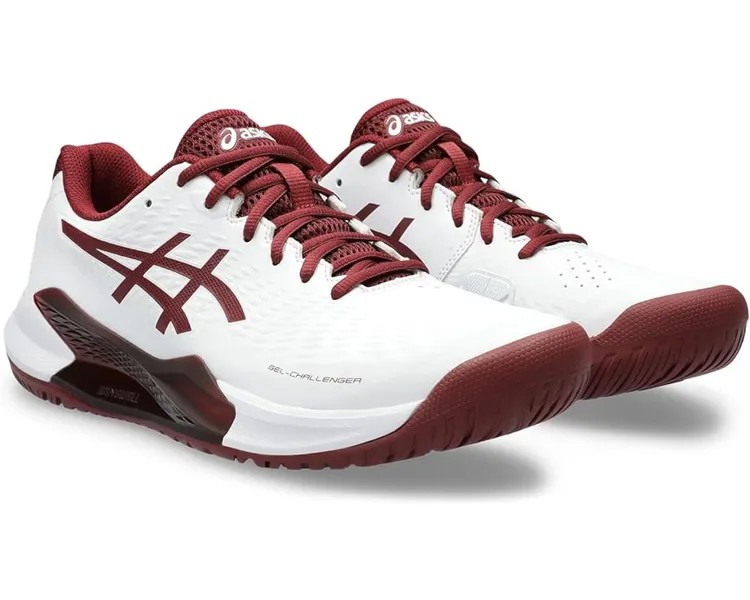 Кроссовки ASICS GEL-Challenger 14 Tennis Shoe, цвет White/Antique Red