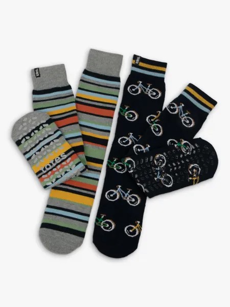 Оригинальные велосипедные носки-тапочки Toasties totes, мульти