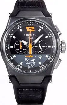 Fashion наручные  мужские часы Locman 0555K01S-BKBKORGPK. Коллекция Mare Chrono