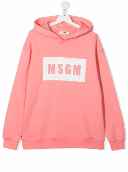 MSGM Kids худи с логотипом