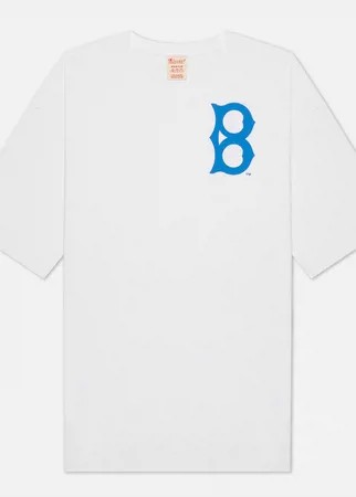 Мужская футболка Champion Reverse Weave Brooklyn Dodgers Crew Neck, цвет белый, размер XL
