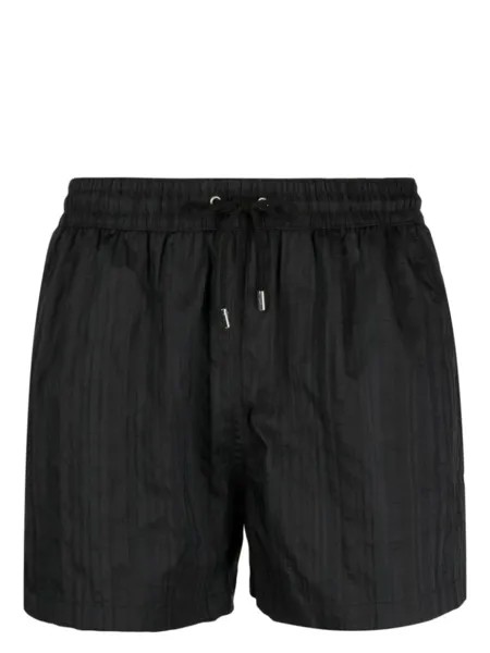Paul Smith жаккардовые плавки-шорты в полоску, черный