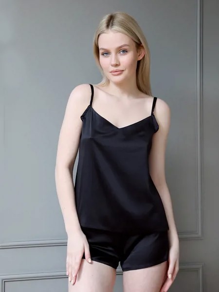 Пижама женская RAPOSA 290 черная 50 RU