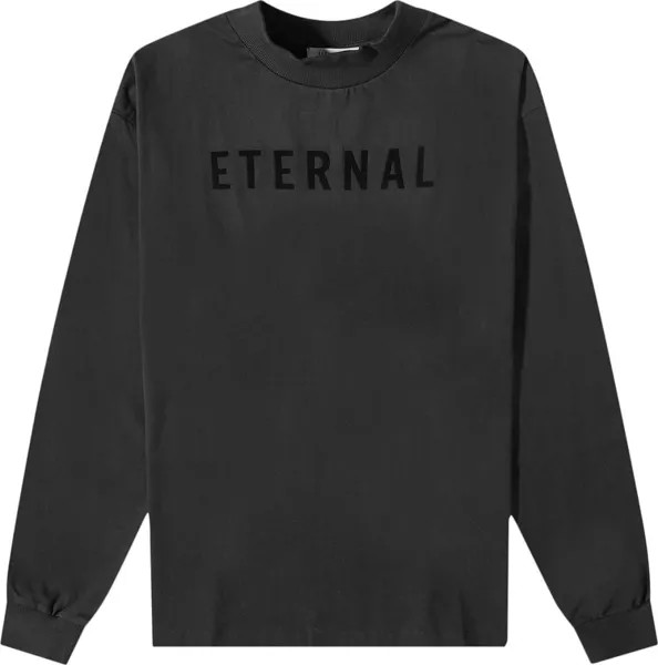 Футболка Fear of God Eternal Long-Sleeve T-Shirt Black, черный
