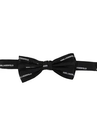 Karl Lagerfeld галстук-бабочка с логотипом