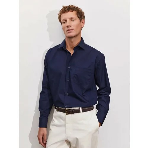 Рубашка GREG, размер 41, синий