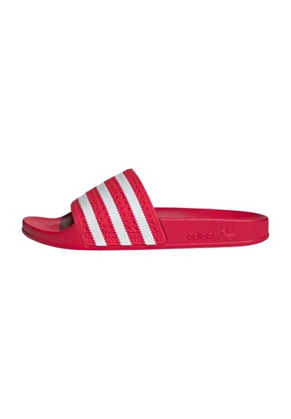 Пляжные тапочки Adilette adidas Originals, цвет active pink cloud white active pink