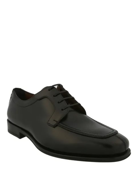 Кожаные модельные туфли Sylvester Salvatore Ferragamo, черный