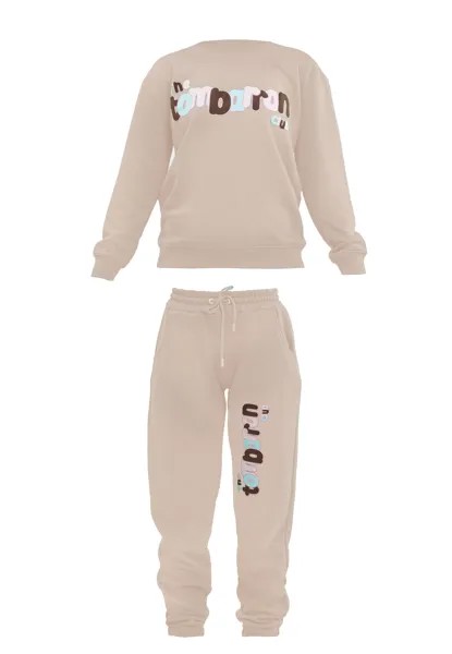 Спортивные брюки Tom Barron Overall SWEATSHIRT AND SETS, экрю