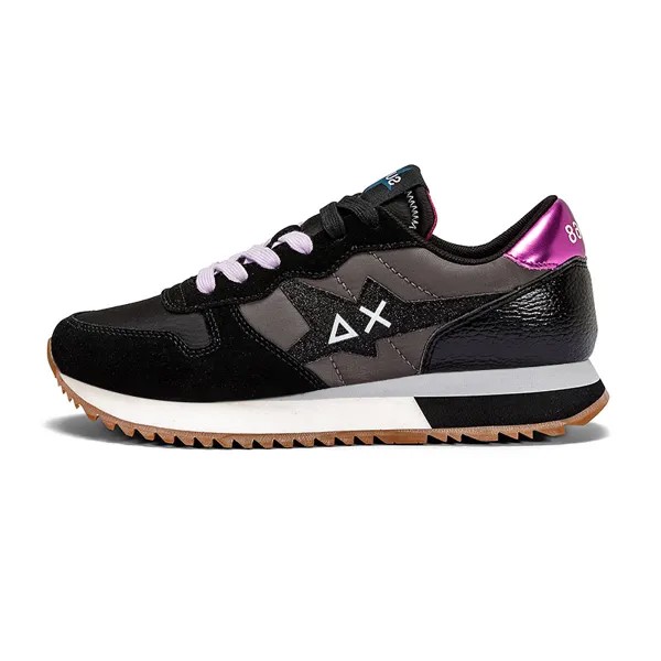 Кроссовки SUN68 Lifestyle Shoes Women's Low-top Black, черный