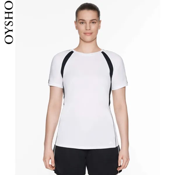 Футболка женская Oysho CoolMax, белый