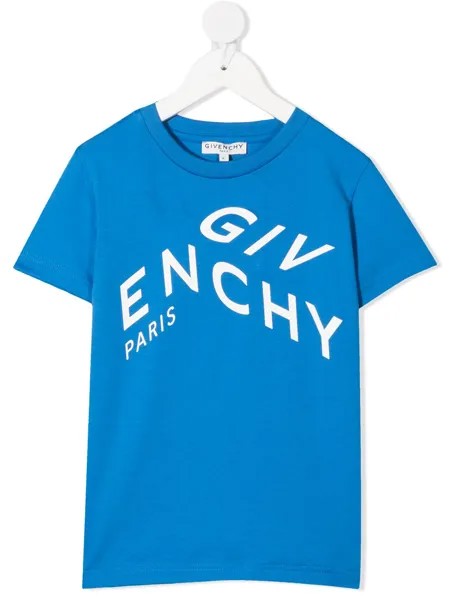 Givenchy Kids футболка с логотипом