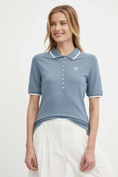 Поло Tommy Hilfiger, синий