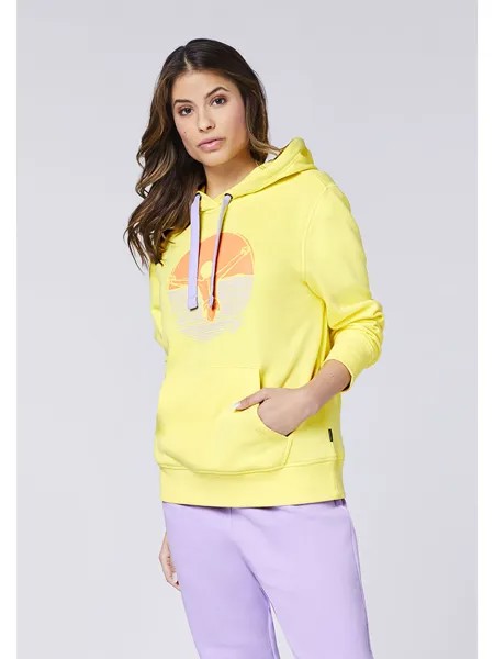 Толстовка Chiemsee Hoodie Zwiko, желтый