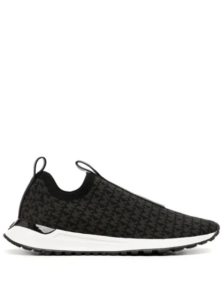 Слипоны Miles с логотипом Michael Kors, черный