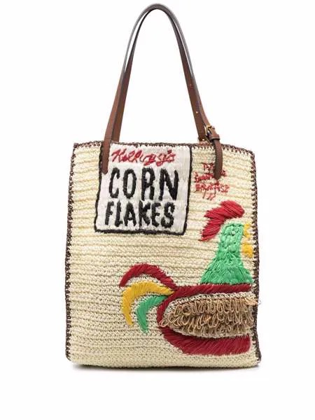 Anya Hindmarch сумка-тоут Cornflakes