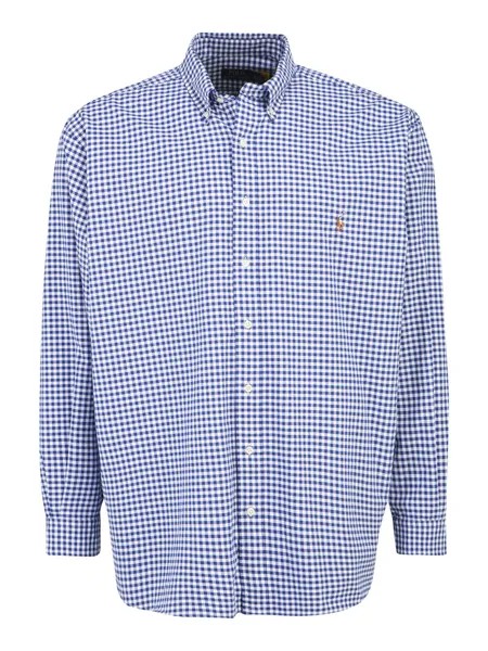 Рубашка на пуговицах стандартного кроя Polo Ralph Lauren Big & Tall, синий