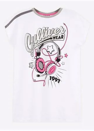 Ночная сорочка с принтом Gulliver для девочки размер 98-104 модель 22100GC9801