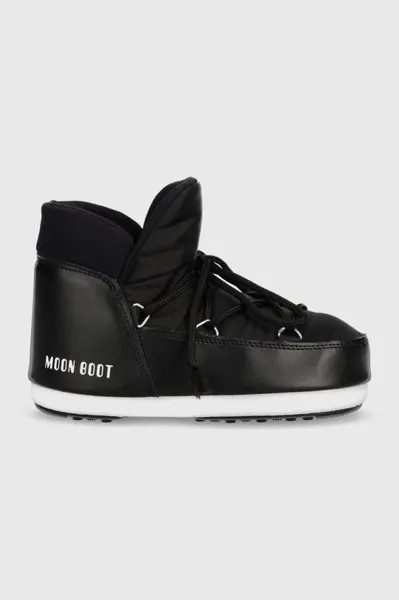 Нейлоновые зимние ботинки Pumps Moon Boot, черный