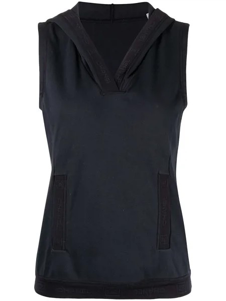 Chanel Pre-Owned худи Sports Line 2006-го года с логотипом