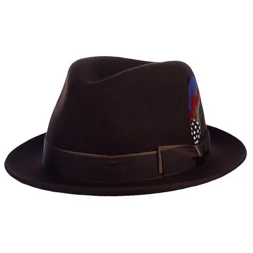 Шляпа STETSON, размер 61, коричневый