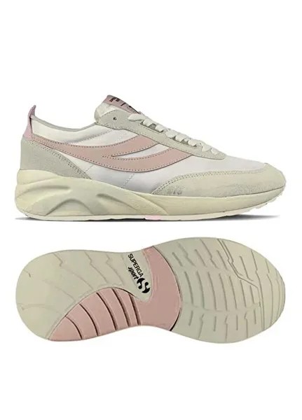 Женские кроссовки цвета хаки S4115YW Superga, белый