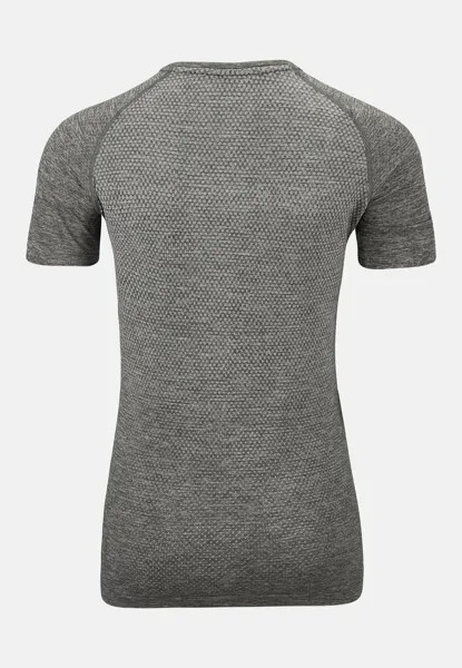 Спортивная футболка ESSENTIAL SEAMLESS ODLO, цвет Stone Grey Melange